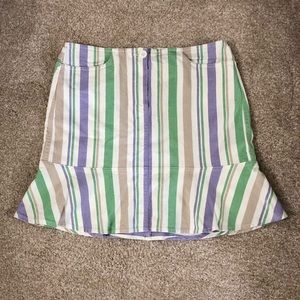Ann Taylor LOFT Size 4 Striped Skirt